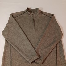 Pebble Beach Performance Men's Green 1/4 Zip Golf Pullover Sweatshirt Size M image 8