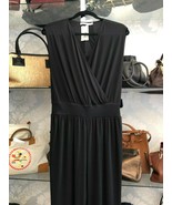 BAILEY 44 Black V Neck Sleeveless Pants Jumpsuit Style# 409-R103 Sz M NWT - $102.02