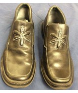 Women&#39;s Covington Shoes Size 7.5 Slip On Mules Loafers Black Leather Upper - $6.31 CAD