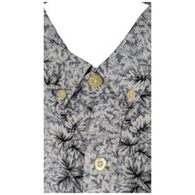 Gray Fall Hawaiian Kennington Shirt Mens size XL (LARGE) Short Sleeve Vi... - $13.81