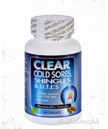 Clear Products Clear Cold Sores, Shingles &amp; UTI&#39;S™ - 60 Caps | Original ... - $55.17 CAD
