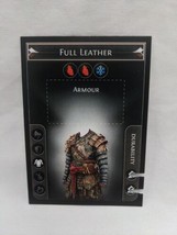 *Punched* Path Of Exile Exilecon Full Leather Normal Trading Card - £19.37 GBP
