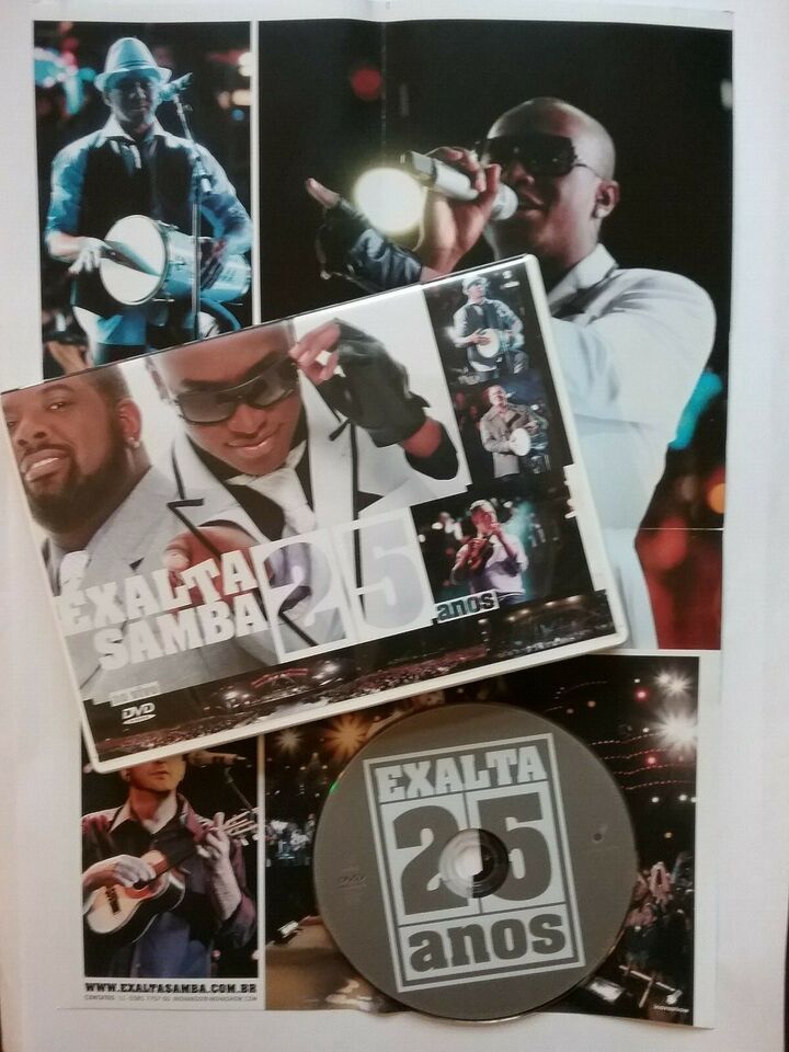 Exaltasamba 25 Anos  DVD with Insert and Case, UPC 7891430054991 - $5.80