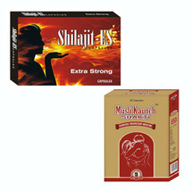 Herbal Testosterone Booster To Increase Libido 36 Musli Kaunch + 30 Shilajit ES - £43.30 GBP