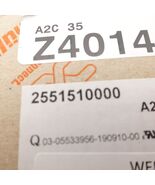 Weidmüller Z4014 A2C 35 End Plate 2551510000 Terminal Block Accessory Ne... - €38,65 EUR
