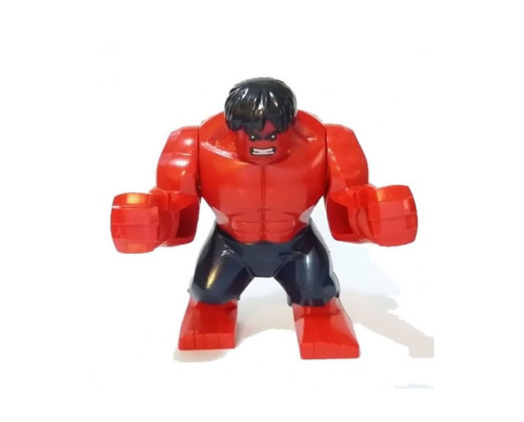 Minifigure Hulk Red Big Size Toys US - $10.49