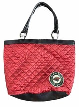 Pro-Fanity NHL Minnesota Wild Red Quilted Tote Bag Travel - $6.99