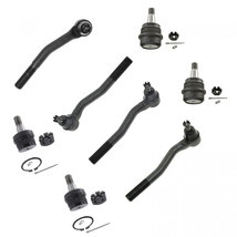Fit Grand Cherokee Laredo Inner Outer Tie Rods Rack Ends Upper Lower Bal... - $107.45