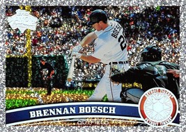 2011 Topps Diamond Anniversary #175 Brennan Boesch Detroit Tigers ⚾ - £0.70 GBP