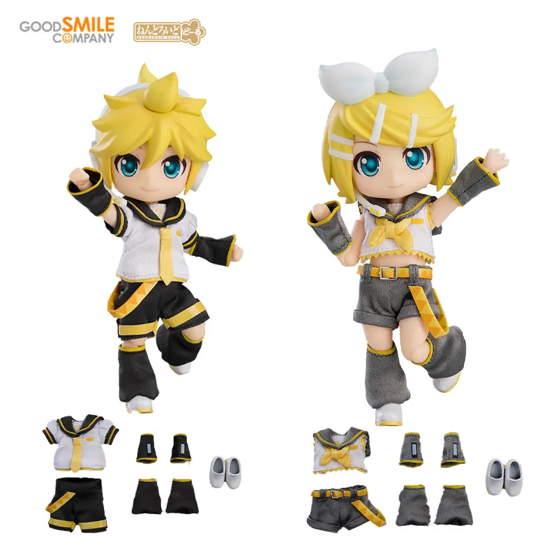 In Stock Original Good Smile Gsc Nendoroid Doll Kagamine Rin Kagamine Len - £97.57 GBP+