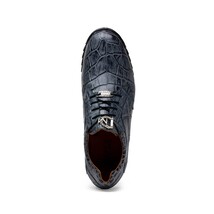 Genuine alligator sneaker Shoes Unique rustic finish Vulcan Rustic Gray image 4