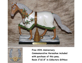 TRAIL OF PAINTED PONIES Spirit of Christmas Past~1E/0299~w/Horseshoe~Hol... - £60.66 GBP