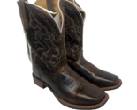 Smoky Mountain Men&#39;s Odessa Cowboy Western Boots 4211 Brown-Oil Size 11.5D - $123.49