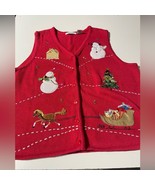 Vintage Christmas vest - €23,86 EUR