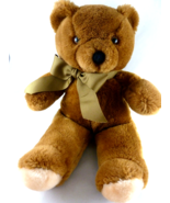 Caltoy Teddy Bear Nana&#39;s Pet Girl Plush brown Stuffed Animal Toy 16&quot; tall - £15.56 GBP