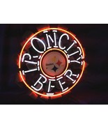 NFL Upper Pittsburgh Steelers Iron City Beer Bar Neon Light Sign 16&#39;&#39; x 16&quot; - £390.13 GBP
