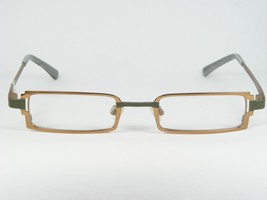 Von Bogen Vb 449 D Brass /GREY-GREEN Eyeglasses Von Bogen 44-20-140mm Germany - £58.32 GBP