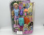 Barbie It Takes Two “Malibu” Camping Doll Playset with Puppy 11.5&quot; - DAM... - $15.88