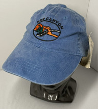 Red Canyon National Park Utah Hat Cap Denim Embroidered Adjustable Strap... - £11.02 GBP