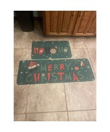 NEW In Package Grinch Kitchen Runners Rugs Mats Set Of 2 Doormat 17x47, ... - €16,93 EUR