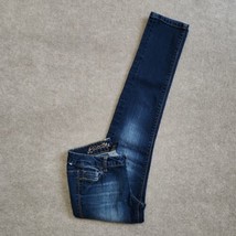 Celebrity Pink Skinny Jeans Juniors Size 3 Blue Stretch - £17.19 GBP