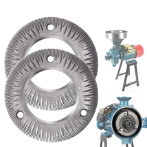 2PCS Grinding Sheets for 3000W 110V Electric Grain Mill Heavy Duty Comme... - $105.92