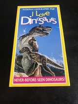 National Geographic Kids - I Love Dinosaurs (VHS, 2000) video tape - £19.67 GBP