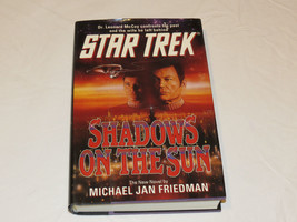 Star Trek Shadows on the Sun by Michael Friedmn science fiction hard cover book# - £8.22 GBP