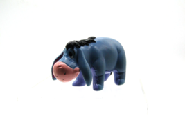 Vintage 1990&#39;s Disney Winnie Pooh&#39;s Eeyore Cake Topper 3&quot; Fig Toy Collectible - £7.09 GBP