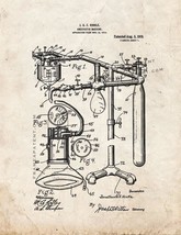 Anesthetic Machine Patent Print - Old Look - $7.95+