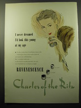 1950 Charles of the Ritz Revenescence Ad - I never dreamed I&#39;d look this young  - £14.78 GBP