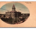 Courthouse Building Omaha NE Nebraska 1908 DB Postcard V16 - $2.63