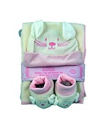 Little Mimos 3 Pcs Baby Set Blanket,Cap and Booties For Boys or For Girl... - £4.13 GBP