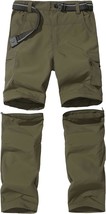 Boy’S Convertible Hiking Pants Lightweight Quick Dry Zip Off Pants For Kids - £33.99 GBP