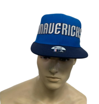 Adidas Juventud Dallas Mavericks Cancha Ajustable Sombrero,Azul/Azul Mar... - $17.80