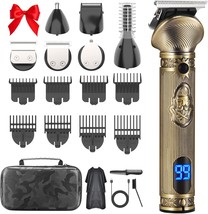 Beard Trimmer For Men, Electric Razor Shavers For Men W/Case, Cordless Hair - £34.34 GBP