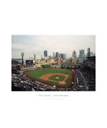 PNC Park, Pittsburgh Art Poster Print by Ira Rosen, 19x13 - $17.32