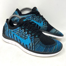 Nike Men’s Free 4.0 Flyknit Running Shoe Sz 9 Blue Lagoon Sneaker 717075... - £38.08 GBP