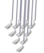 100 PUTTERS WHOLESALE LOT 35&quot; WHITE NANO HOT MADE GHOST PUTTER GOLF - $63,934.60 MXN