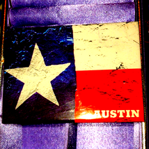 Gorgeous souvenir Texas flag magnet/Austin Texas - $16.83