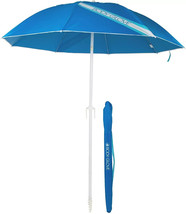 Body Glove 7 Foot Beach Umbrella w/ Matching Carry Bag with Strap - Neptune Blue - £35.09 GBP
