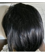 Short Hair ~ Straight Synthetic Wig with Bangs ~ Color Black ~ Bob Style... - $56.13 CAD