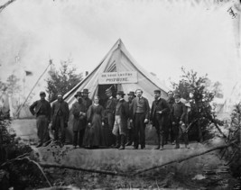 USA Union Army Post Office Falmouth Virginia - 8x10 Civil War Photo 1863 - £6.92 GBP