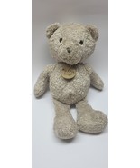 Carters Baby Gray My First Bear Stuffed Animal Plush Brown Leather Neck ... - €41,03 EUR