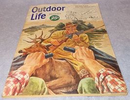  Outdoor Life Sporting Fishing Hunting Magazine John Howitt Cover November 1950 - £7.82 GBP