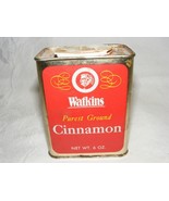 Vintage Watkins Large Cinnamon Spice Can - $371.16 MXN