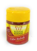 Koepoe-koepoe Cabe Bubuk - Chili Powder, 23 Gram (Pack of 3) - £20.96 GBP