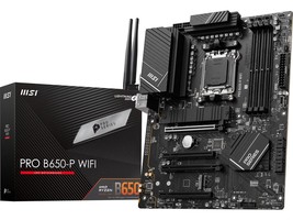 MSI PRO B650-P WIFI AM5 AMD B650 SATA 6Gb/s DDR5 Ryzen 7000 ATX Motherboard - £228.82 GBP
