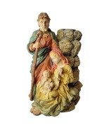 Vintage The Holly Family Nativity Candle Holder. J ELOY. Rare - $570.99 MXN