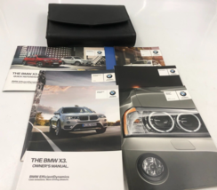 2013 BMW X3 Owners Manual Handbook Set with Case OEM N02B46051 - £64.73 GBP